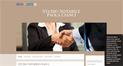 Desktop Screenshot of ciancipaola.com